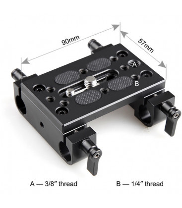 CAMERA AC 15MM RODE BASE PLATE