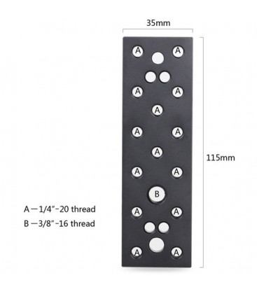 CAMERA AC CHEESE PLATE SMALL