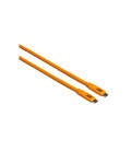 TETHER TOOLS USBC TO USBC ORANGE CABLE 4.6M (STRAIGHT CONNECTOR)