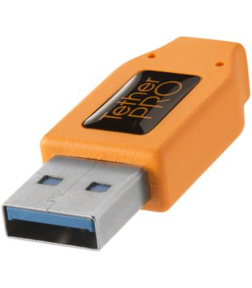 TETHER TOOLS USB TO USBC ORANGE CABLE 4.6M (STRAIGHT CONNECTOR)