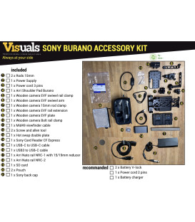 SONY BURANO ACCESSORY KIT